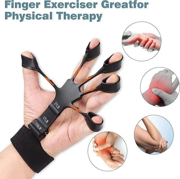 6 Resistant Level Finger Exerciser