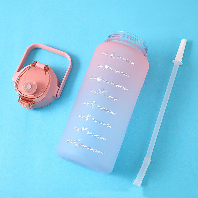 Sport Water Bottle With Straw