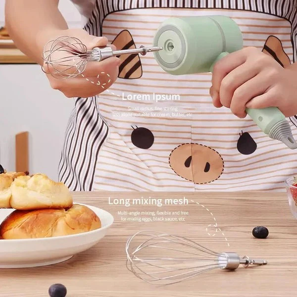 3 In 1 Wireless Portable Electric Hand Blender